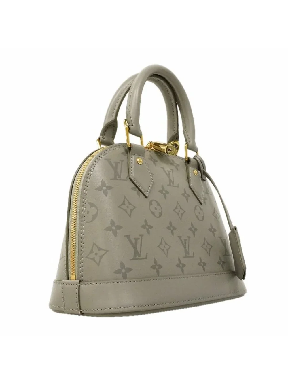 Louis Vuitton Handbag Monogram Ink Alma BB Trianon Gray 2-Way